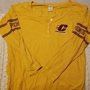 PINK Central Michigan University Tee